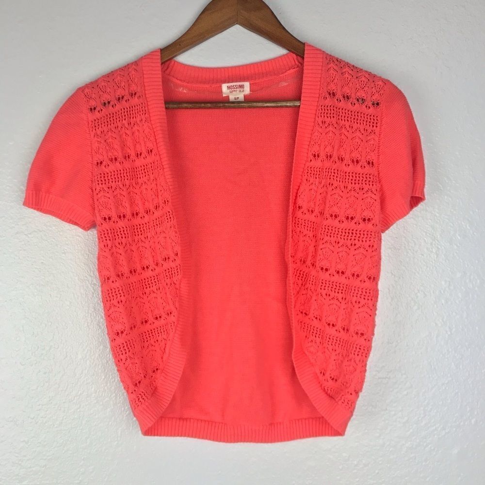 Mossimo Cropped Cardigan Size S